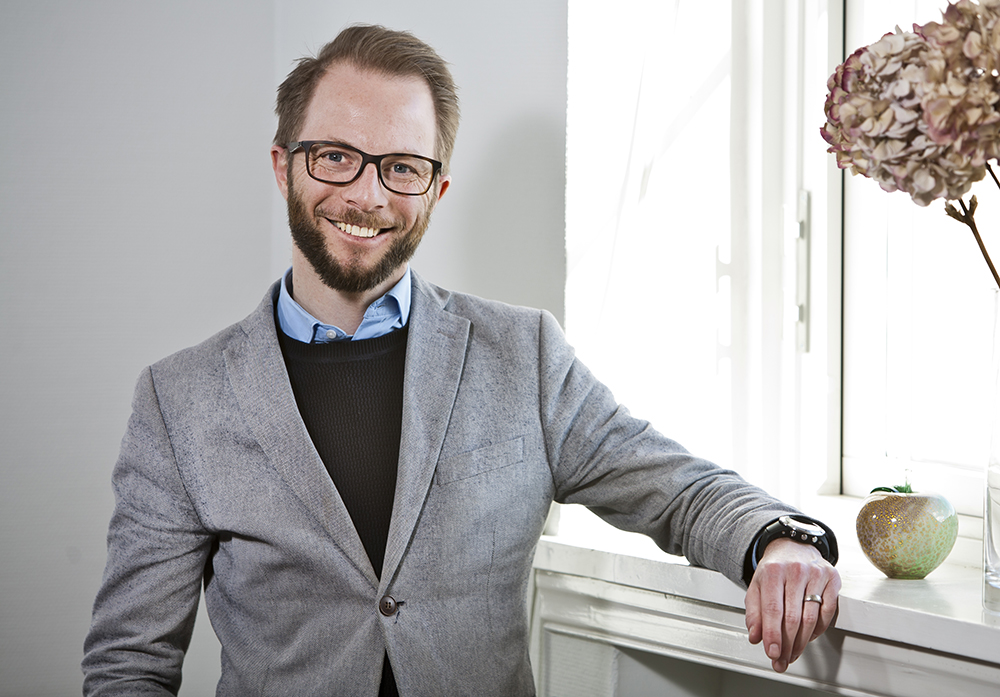 Josef Ericson, psykolog, organisationskonsult och key account manager för PBM i Göteborgsregionen. Foto: Patrik Bergenstav