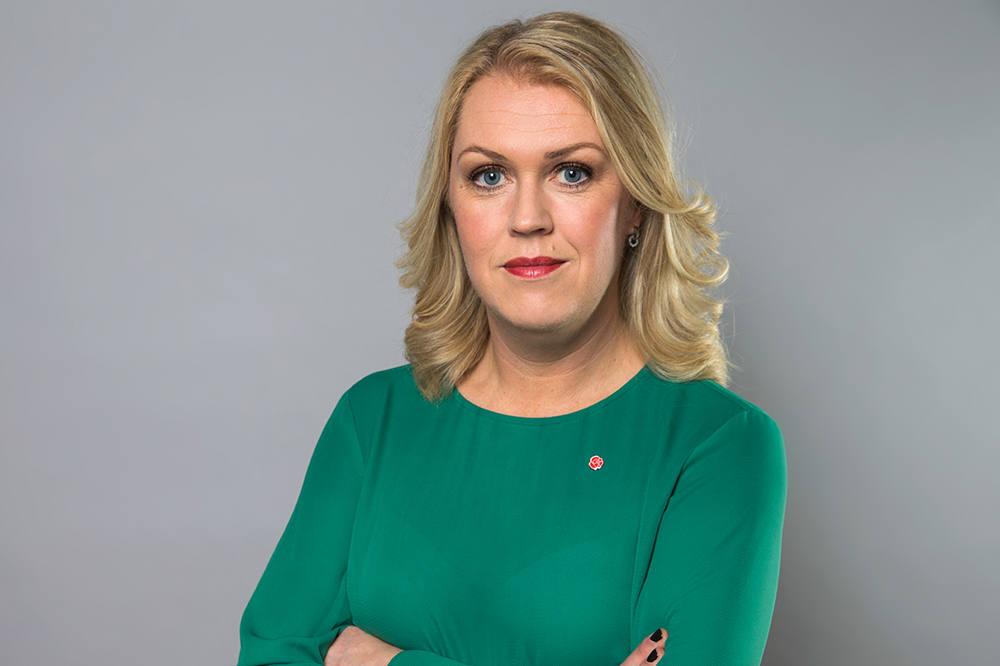 Lena Hallengren, socialminister. Foto: Kristian Pohl / Regeringskansliet
