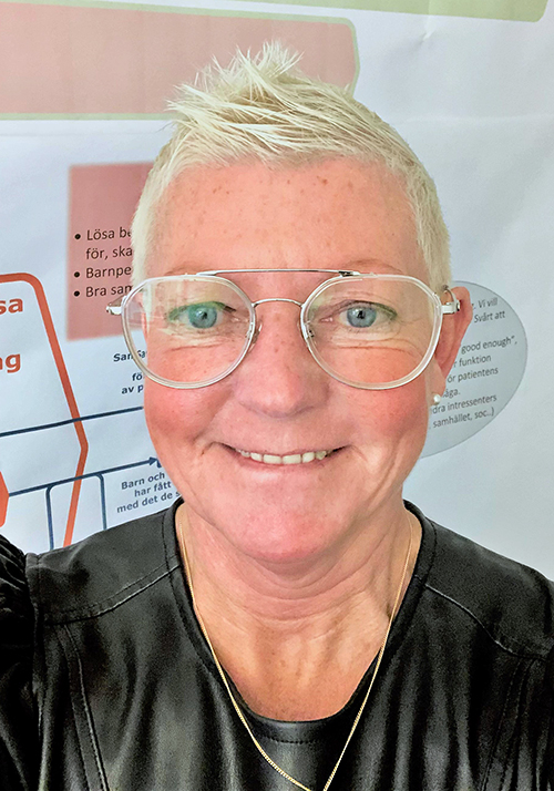 Jeanette Horst, områdeschef för barn- och ungdomspsykiatri, första linjen och En väg in på BUP i Region Skåne.