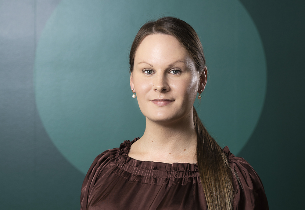 Rebecka Jensen, teamchef och psykolog på Doktor.se. Foto: Johan Marklund