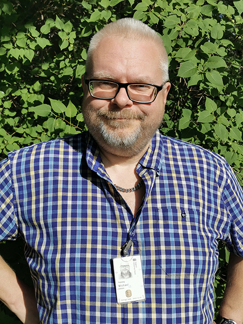 Michael Edholm, psykolog i barnteamet inom habiliteringen i Sollefteå.