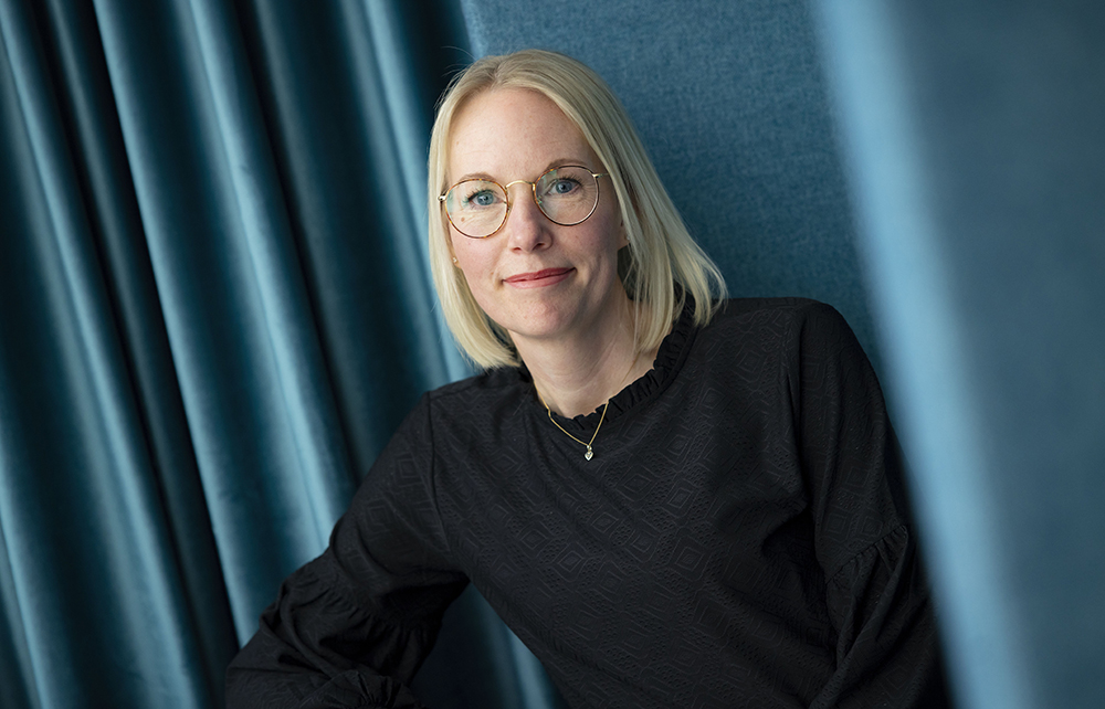 Emma Manner, psykolog och verksamhetsutvecklare. Foto: Mikael Wallerstedt