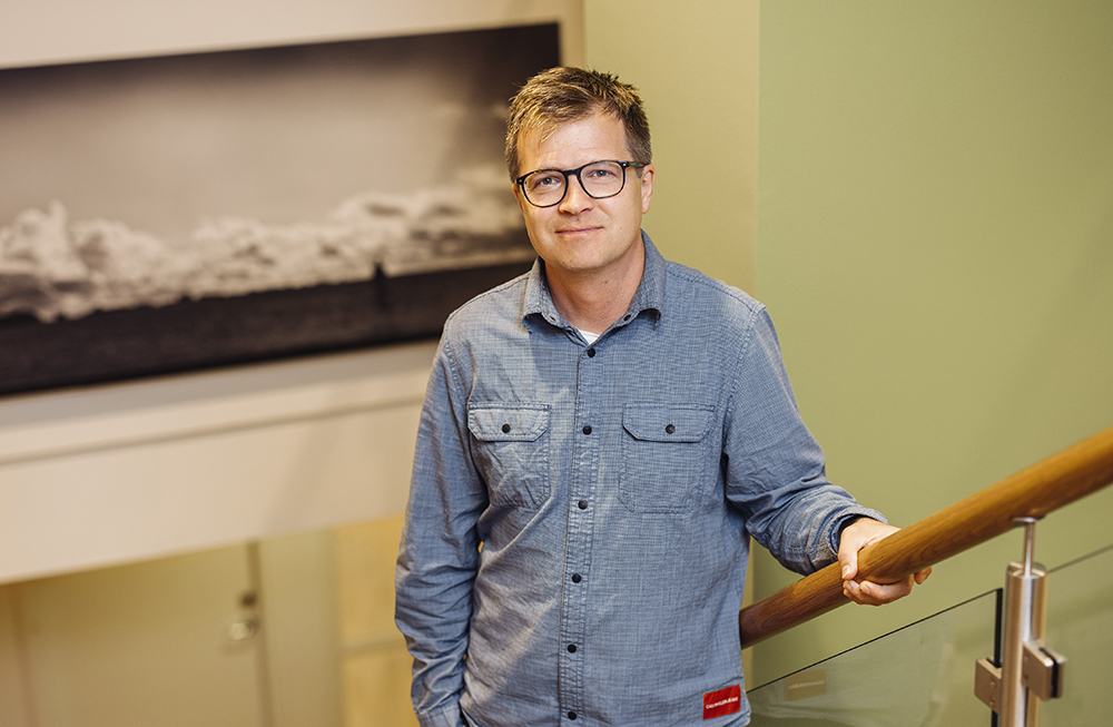 Martin Davidson, psykolog och PLA på WeMind i Helsingborg. Foto: Lisa Wikstrand